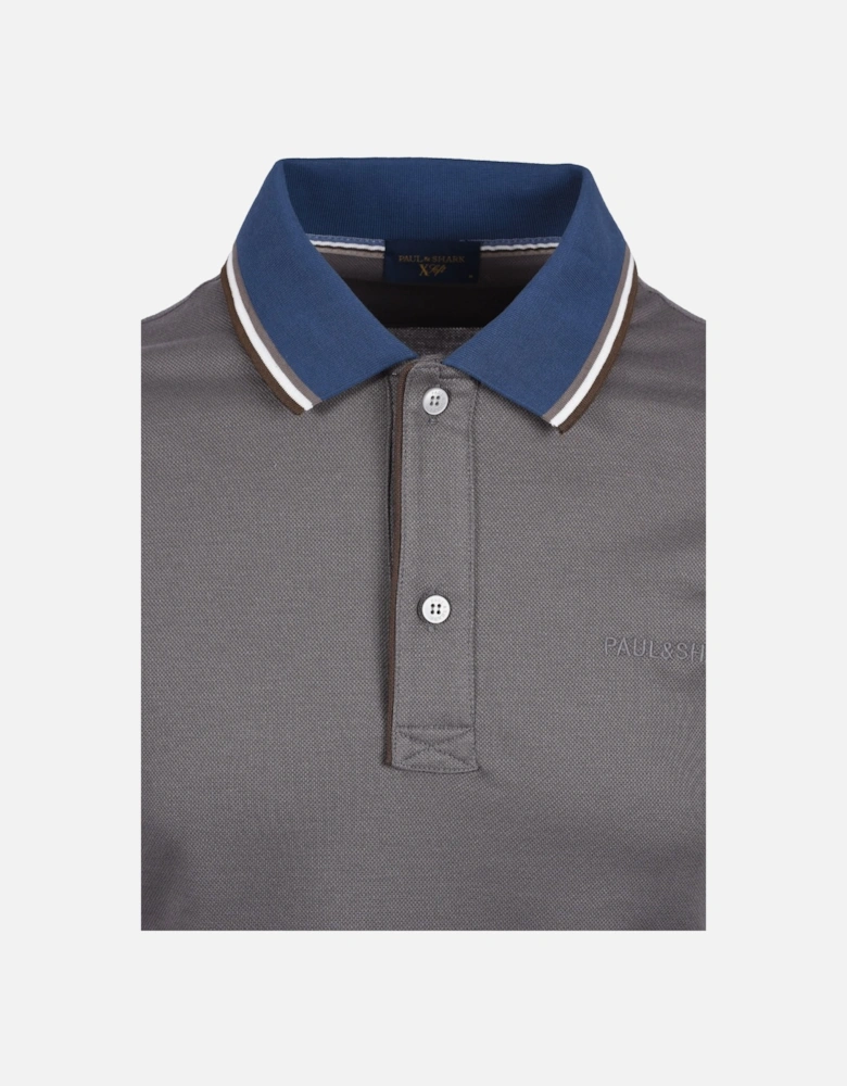 Paul And Shark Polo Shirt Grey