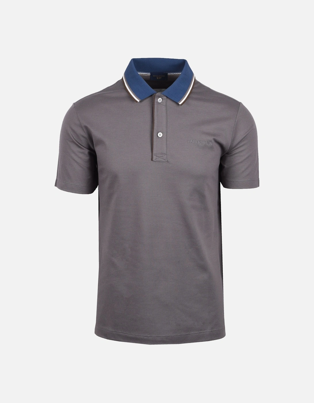 Paul And Shark Polo Shirt Grey, 6 of 5