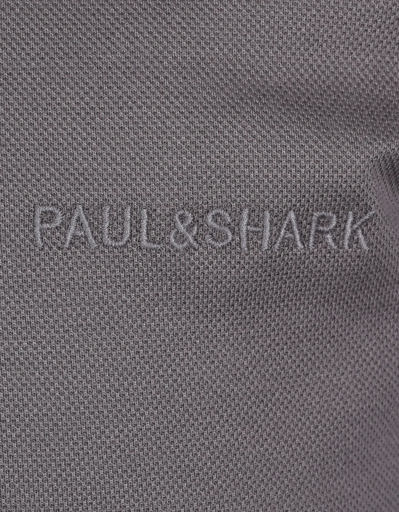 Paul And Shark Polo Shirt Grey