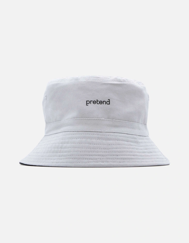 Pretend Brackets Reversible Bucket Hat - Black/Grey