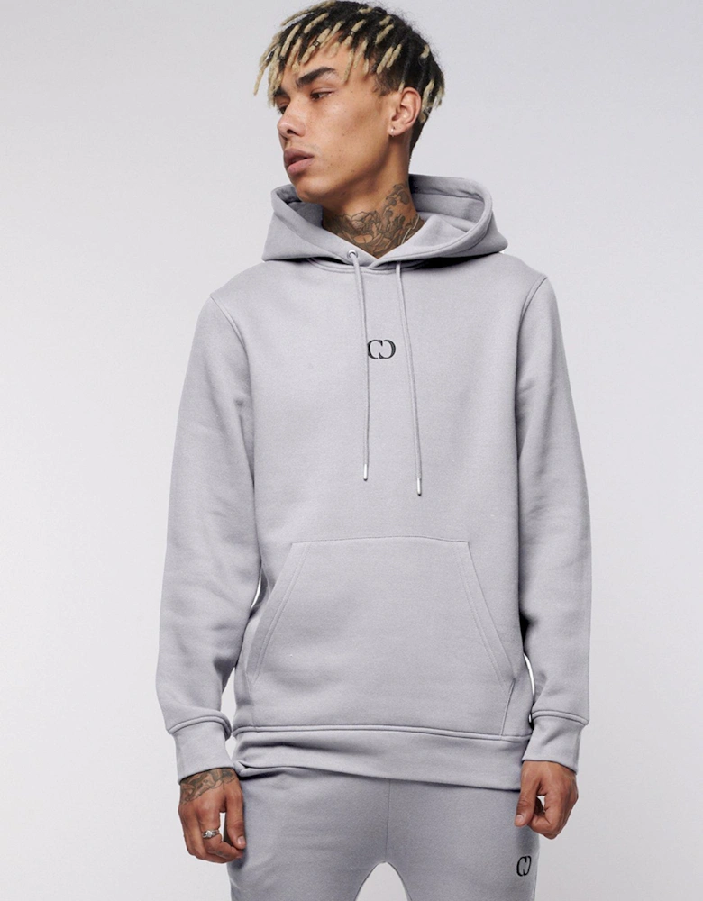 Logo Hoodie - Light Grey