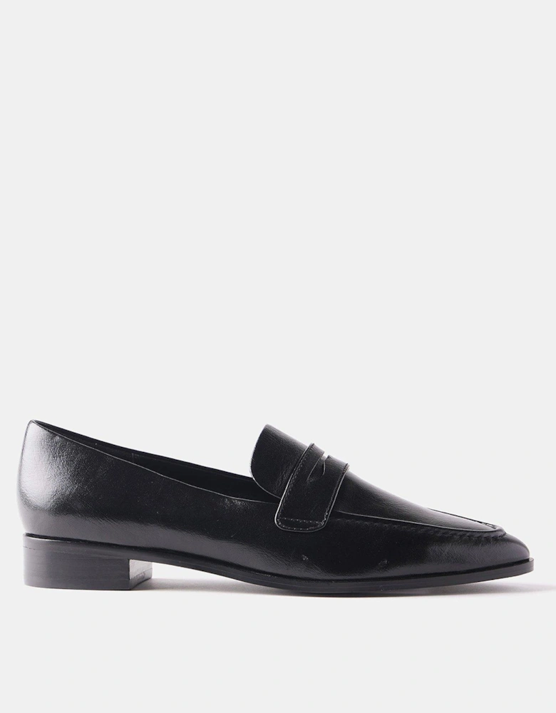 Clark Black Leather Loafer