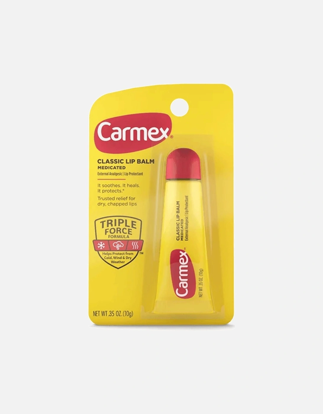 Carmex Original Tube - OS - Yellow - Size: ONE size