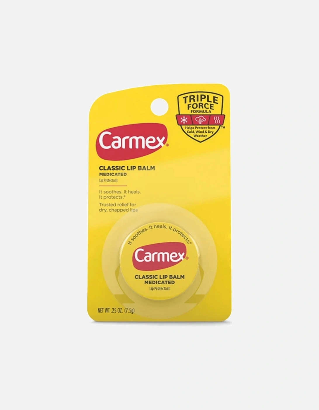 Carmex Original Pot - OS - Yellow - Size: ONE size