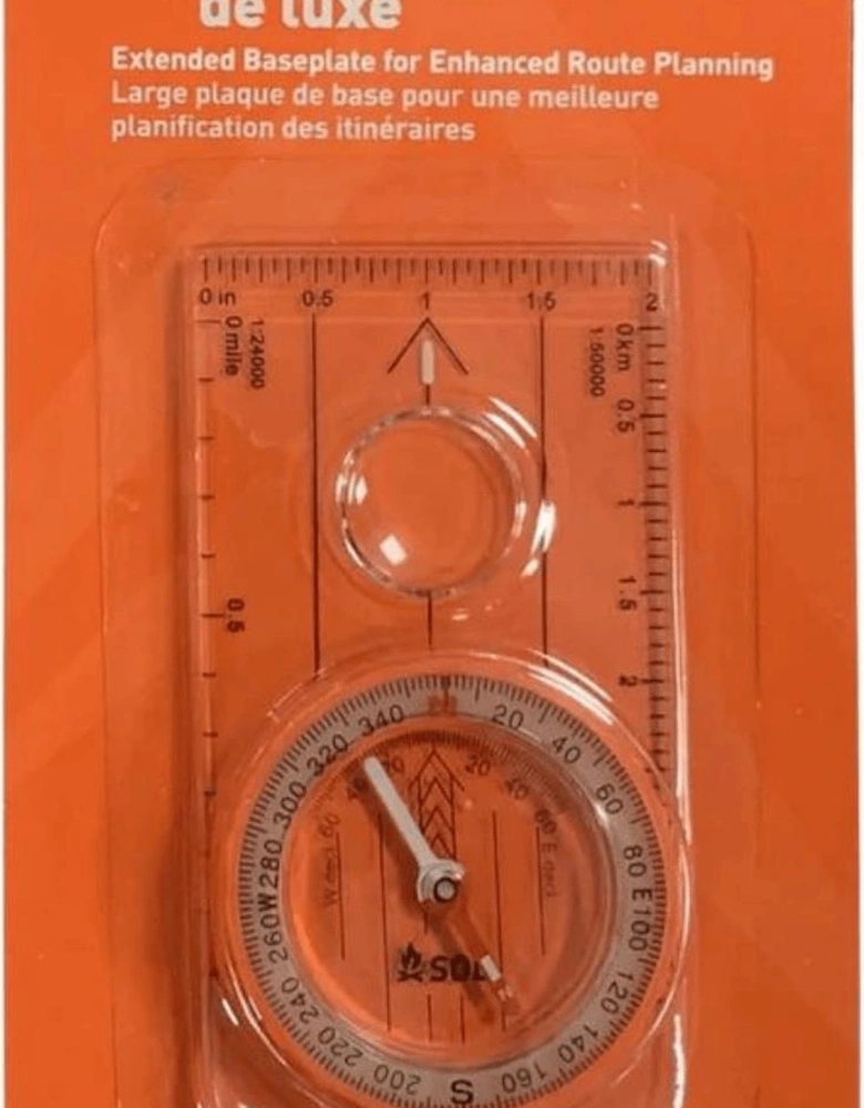 SOL® Deluxe Map Compass - Assorted - OS