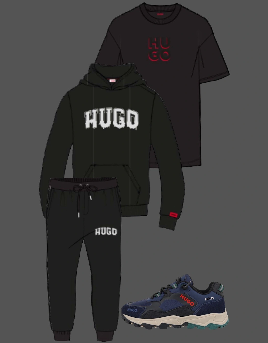 Black Logo Joggers, 5 of 4