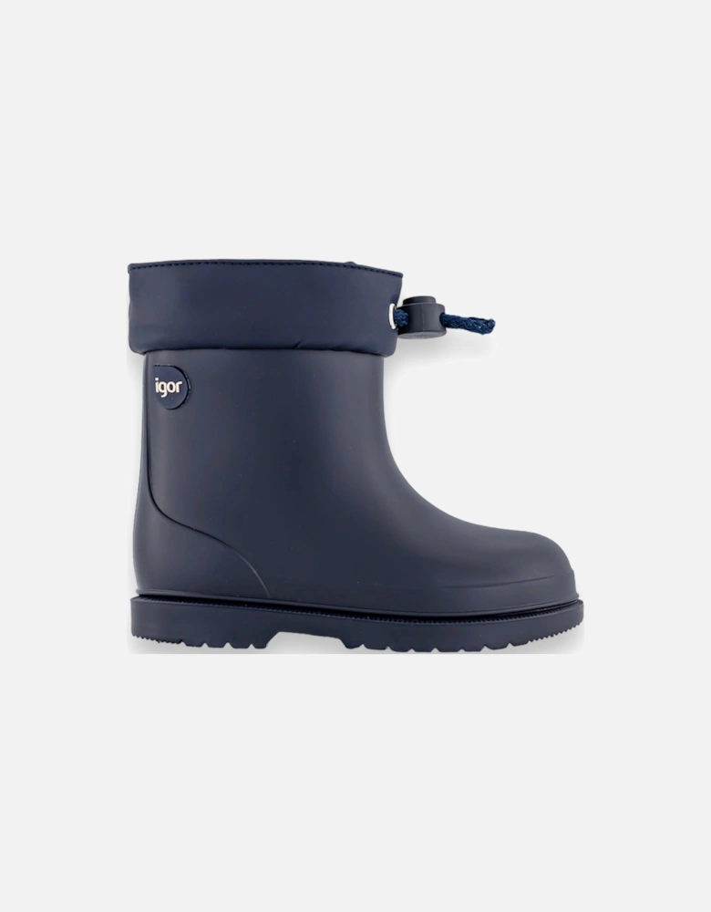 Navy Rain Boots