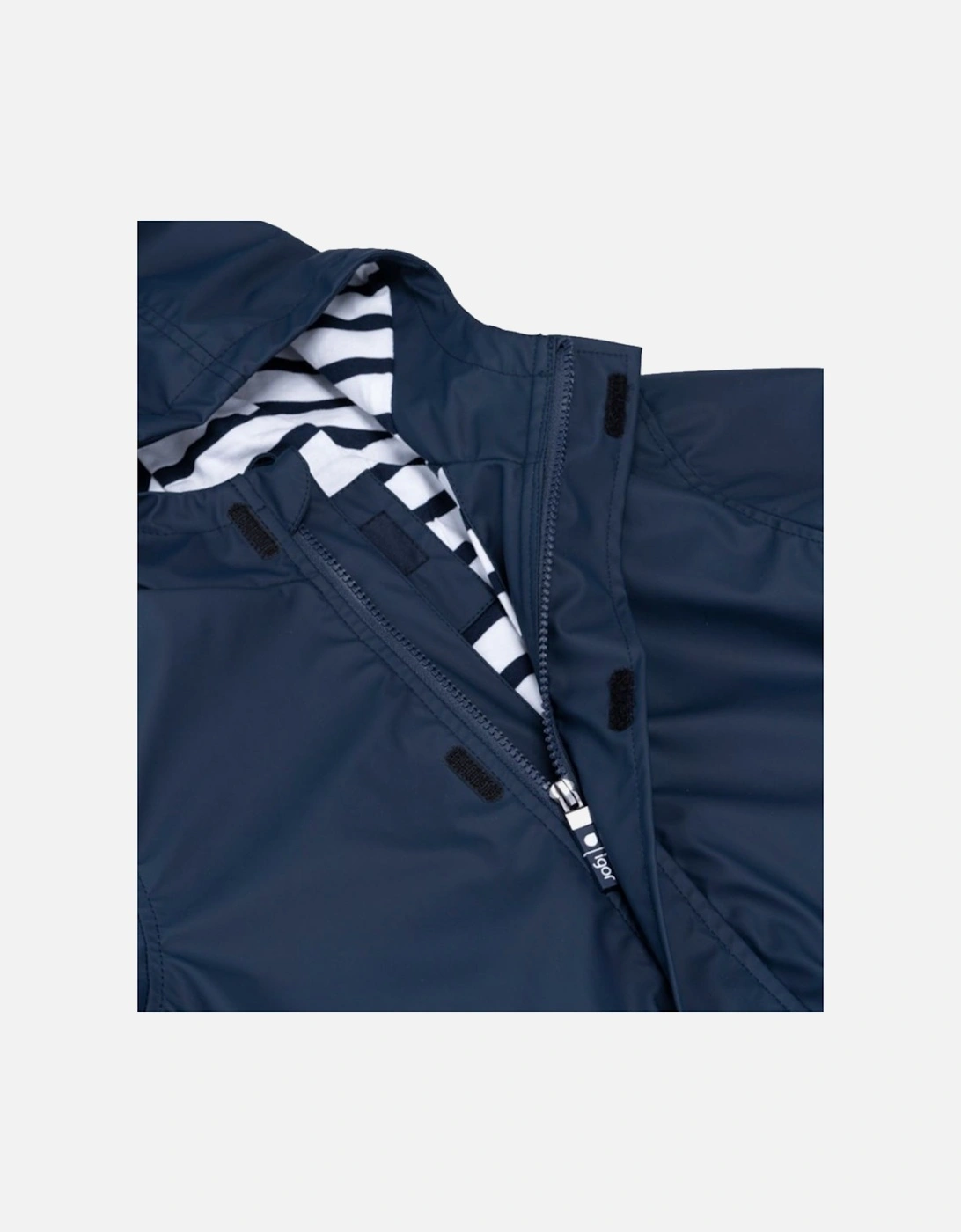 Navy Rain Coat