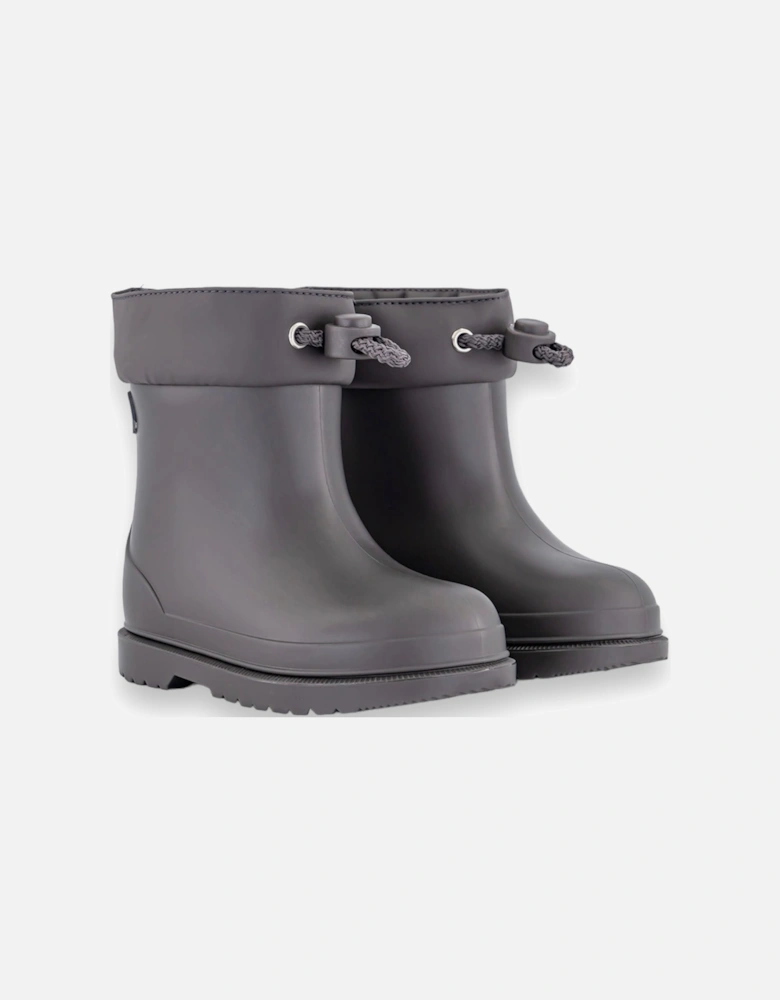 Grey Rain Boots