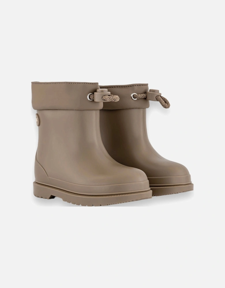 Tan Rain Boots