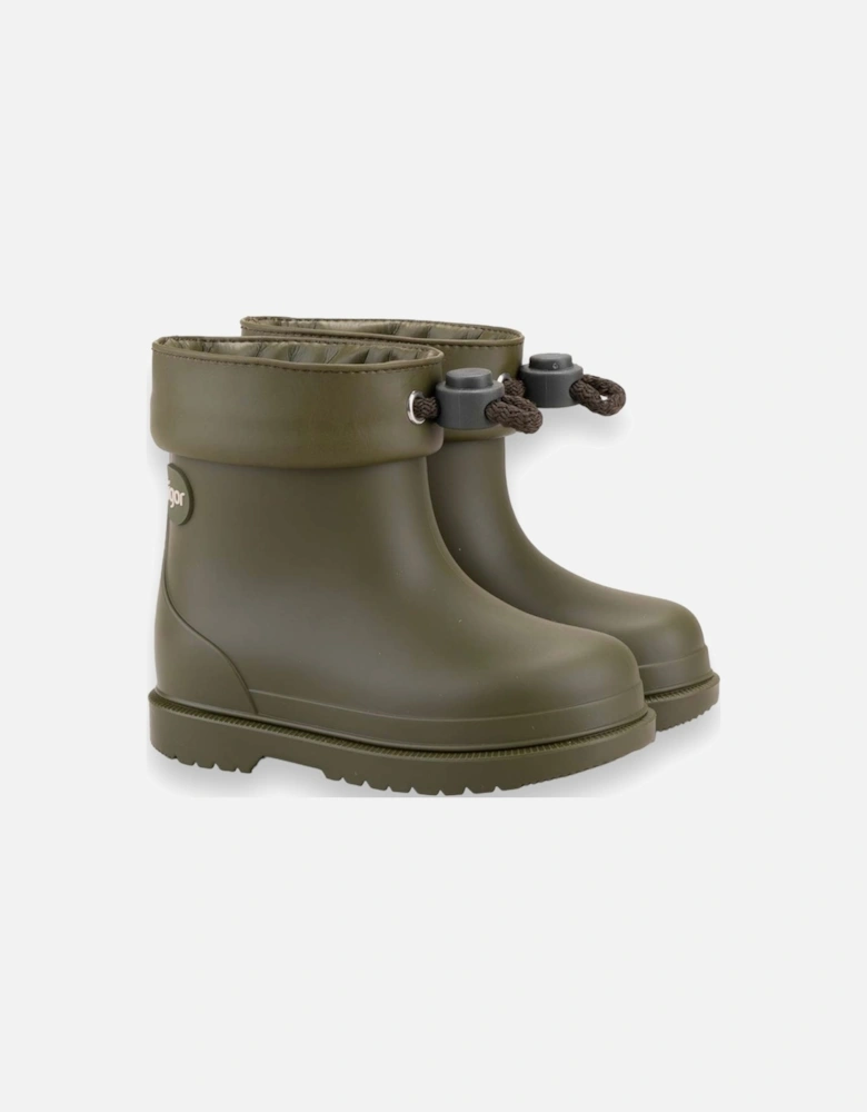 Khaki Green Rain Boots