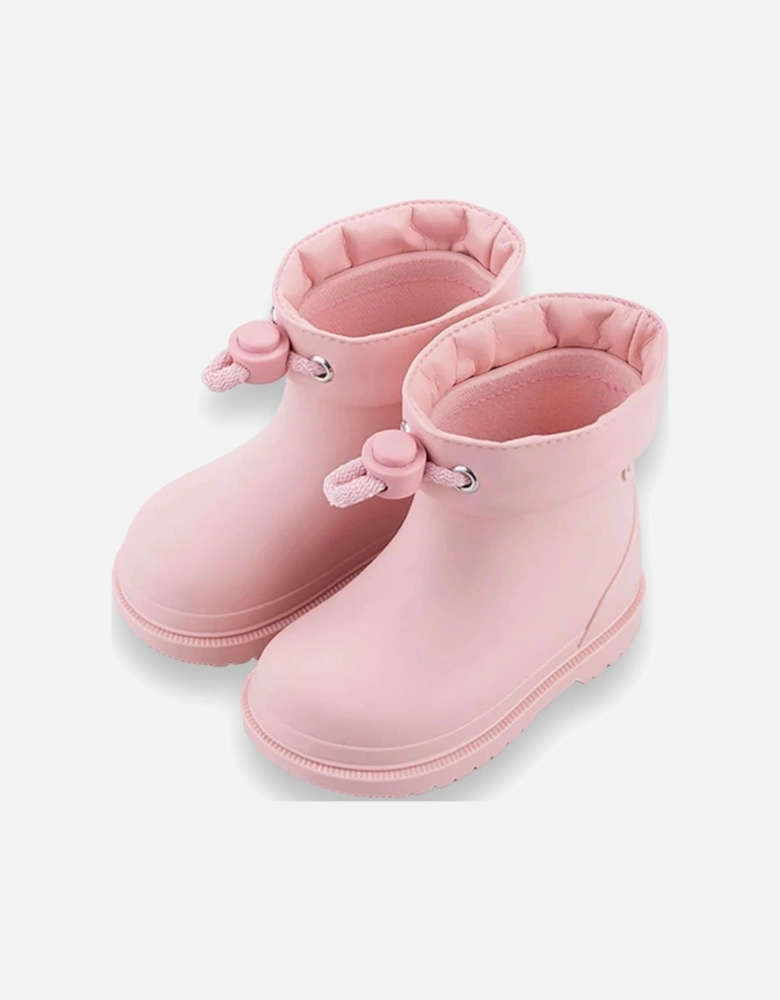 Pale Pink Rain Boots