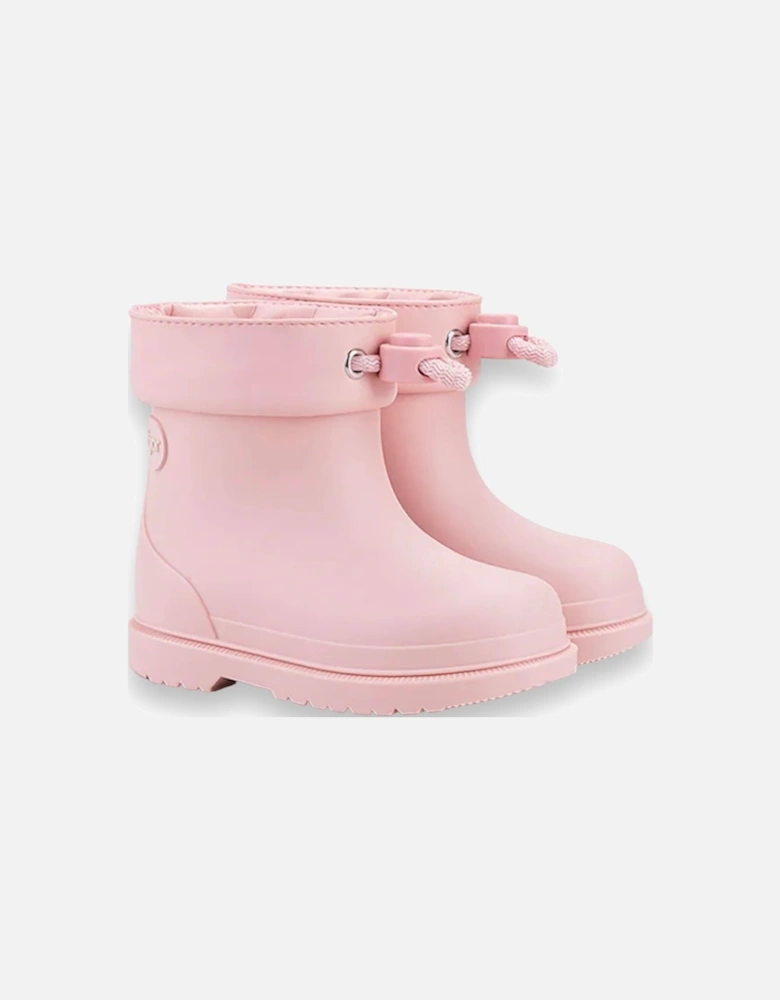 Pale Pink Rain Boots