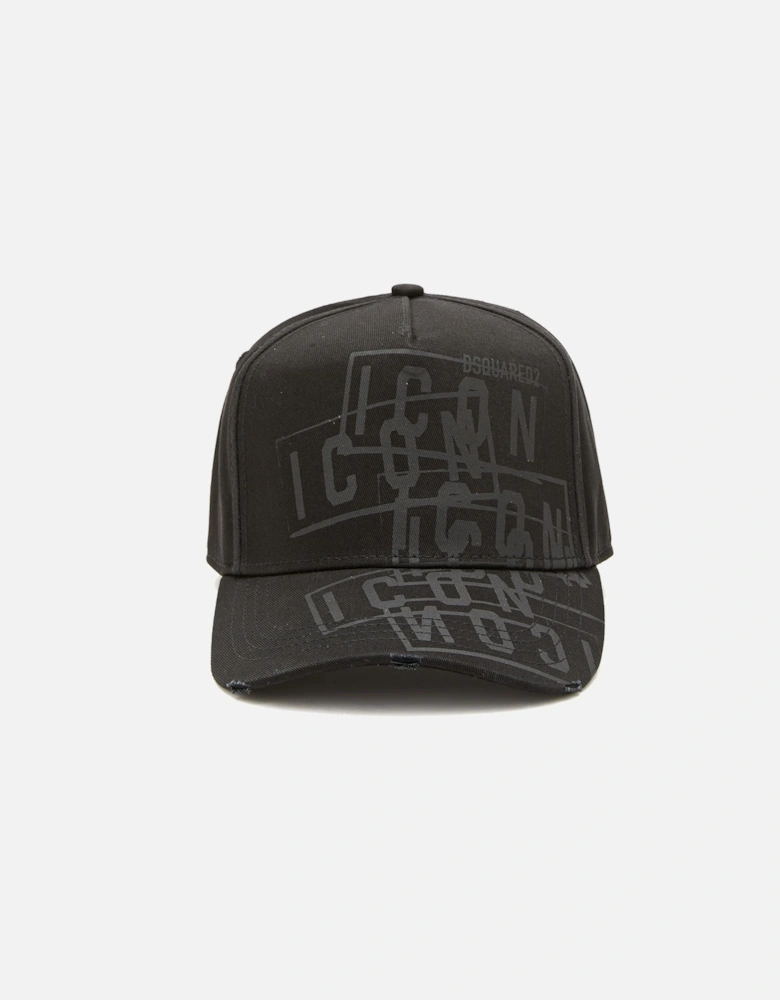 Gorras Icon Stamped logo Cap in Black