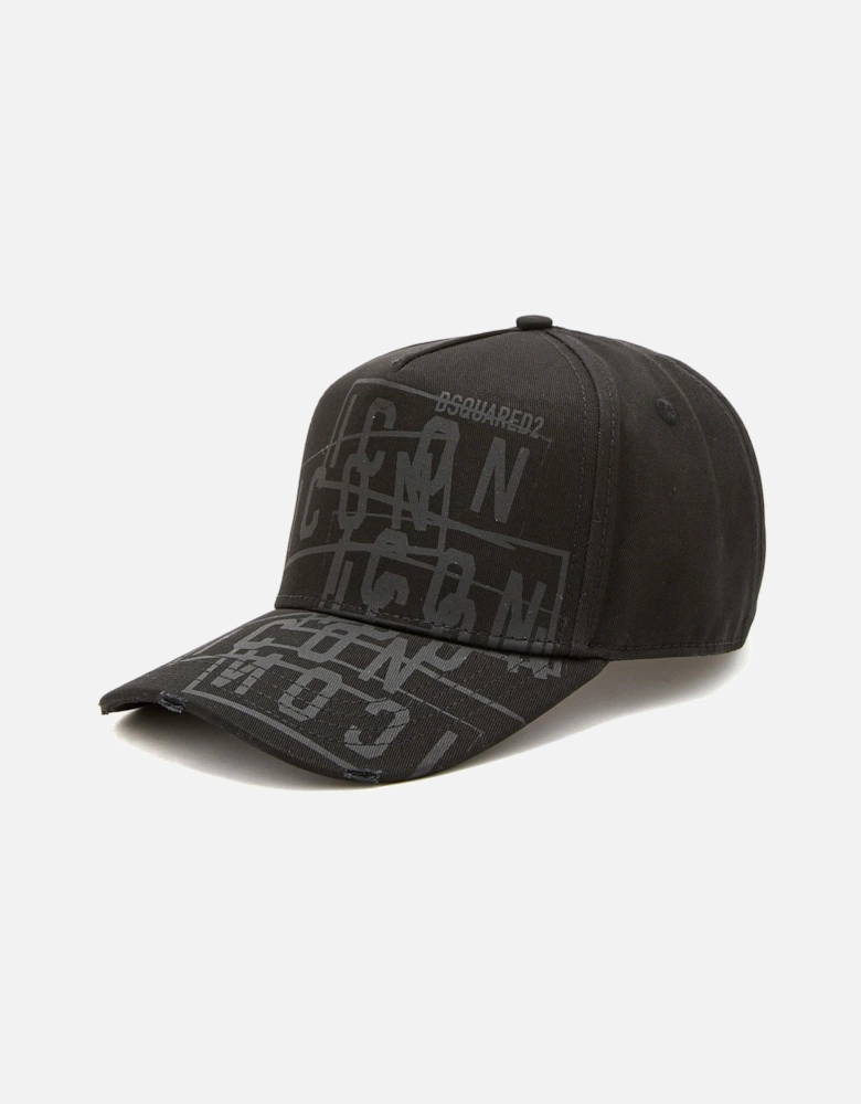 Gorras Icon Stamped logo Cap in Black