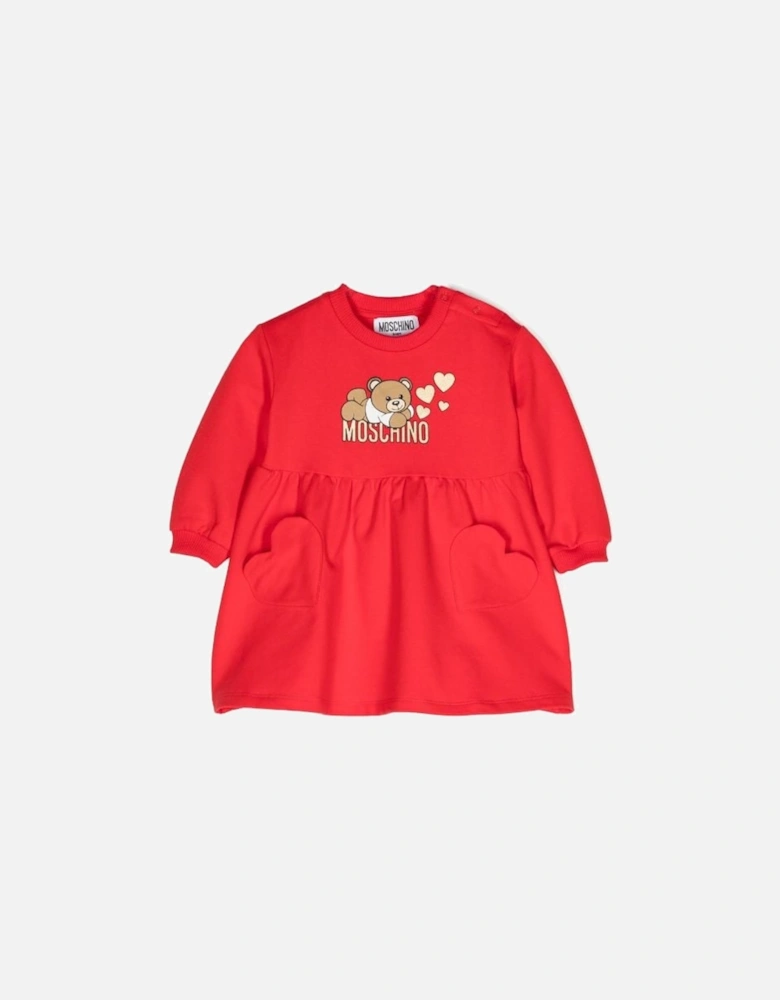 BABY/TODDLER RED DRESS MDV0BL