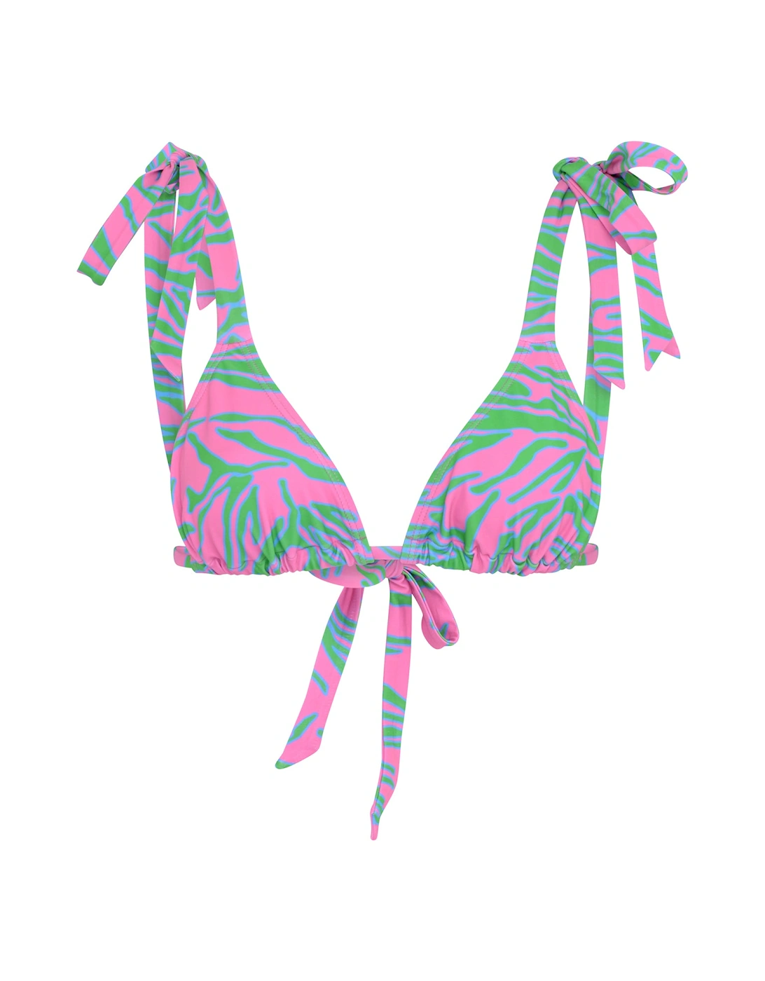 Limited Edition Christina Tiger Print Bikini Top