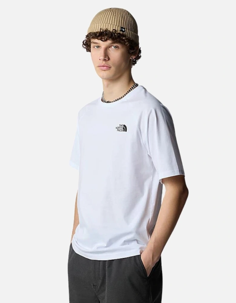 TNF S/S North Faces Tee - White