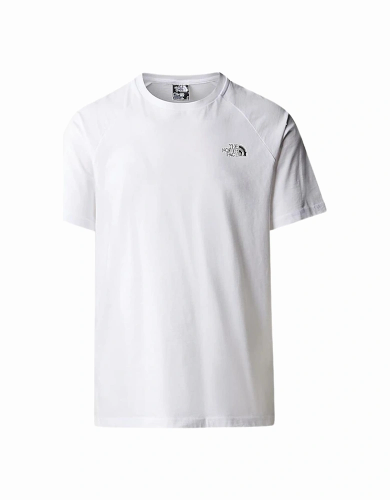 TNF S/S North Faces Tee - White