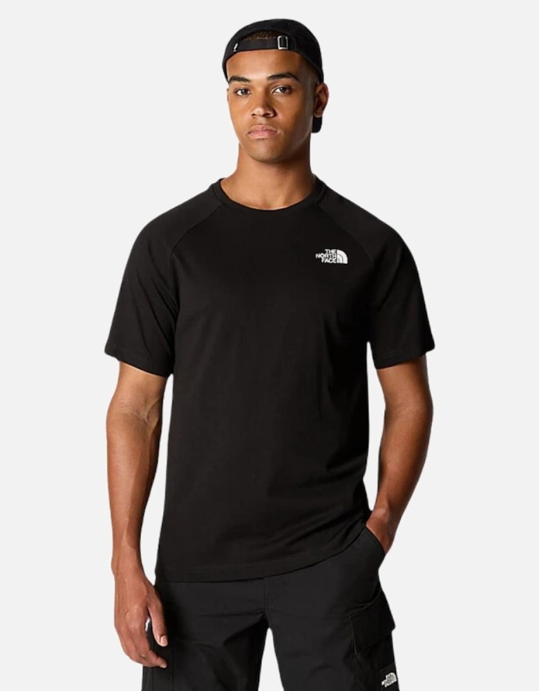 TNF S/S North Faces Tee - Black