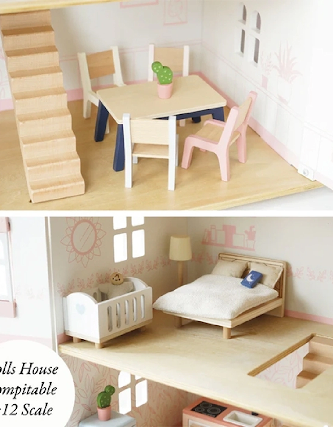 Dolls House Furniture Set 35 Piece