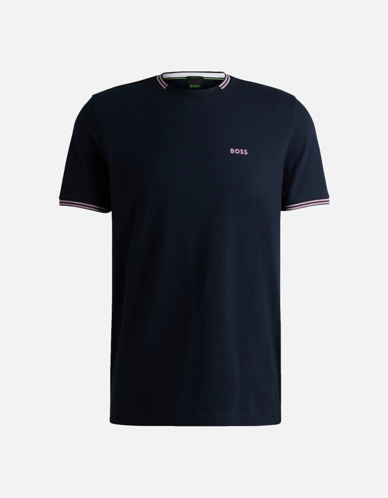 Boss Taul T Shirt Dark Blue