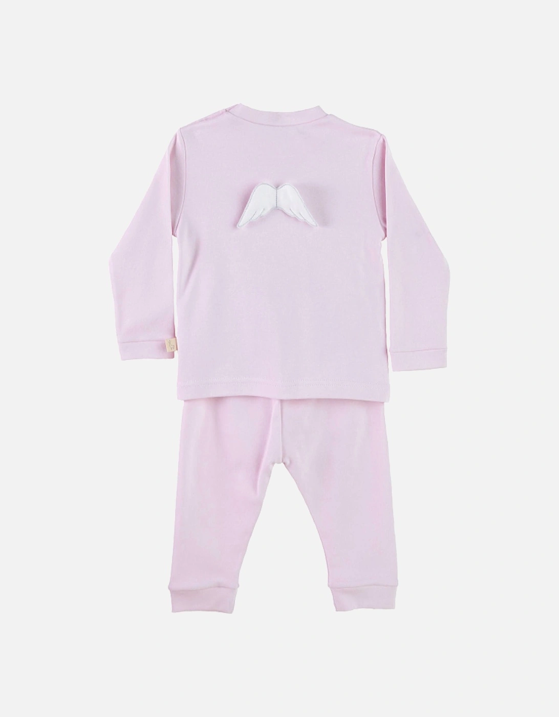 Pink Angel Wing Cotton Pyjamas, 6 of 5