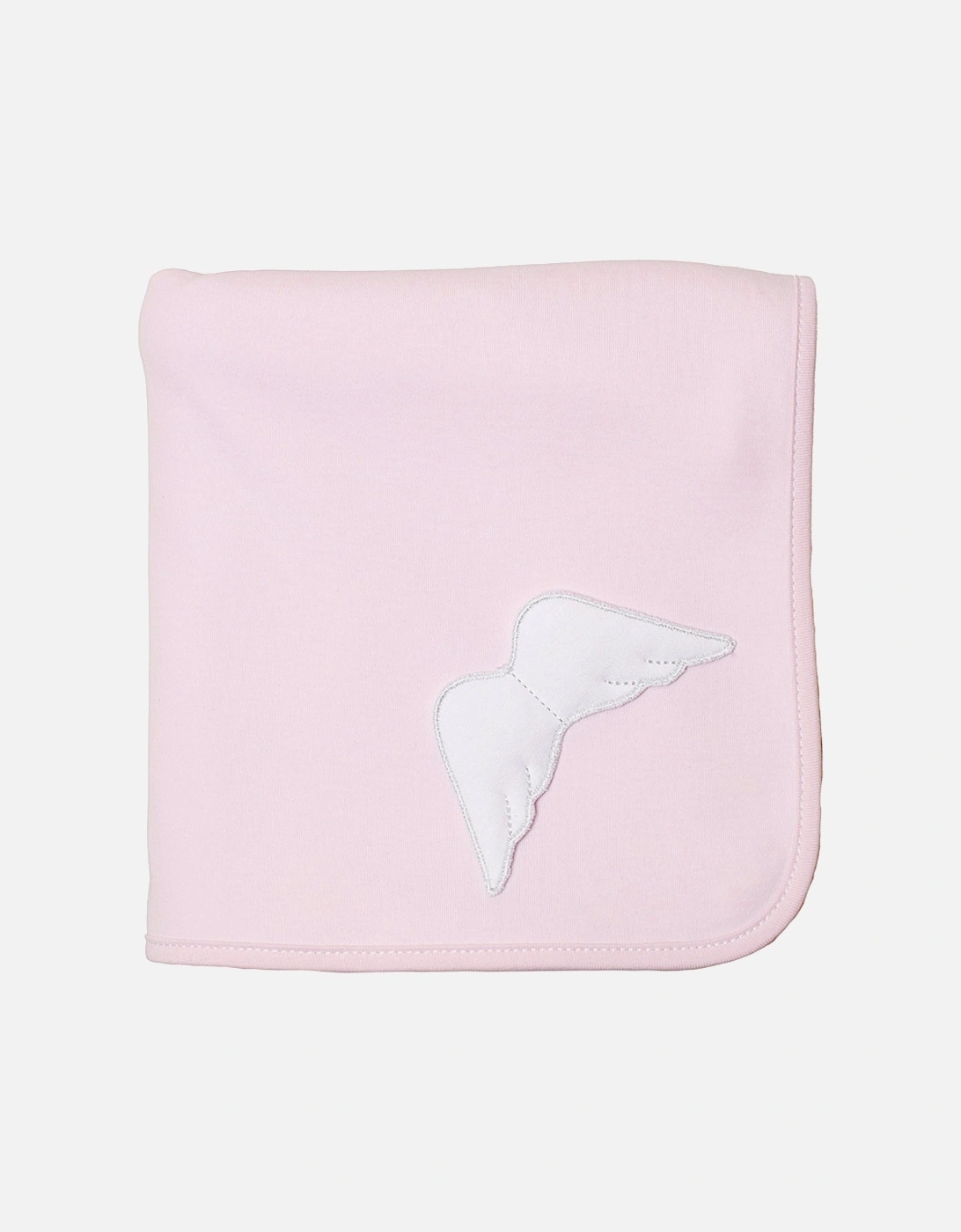 Pink Angel Wing Burp Cloth, 2 of 1