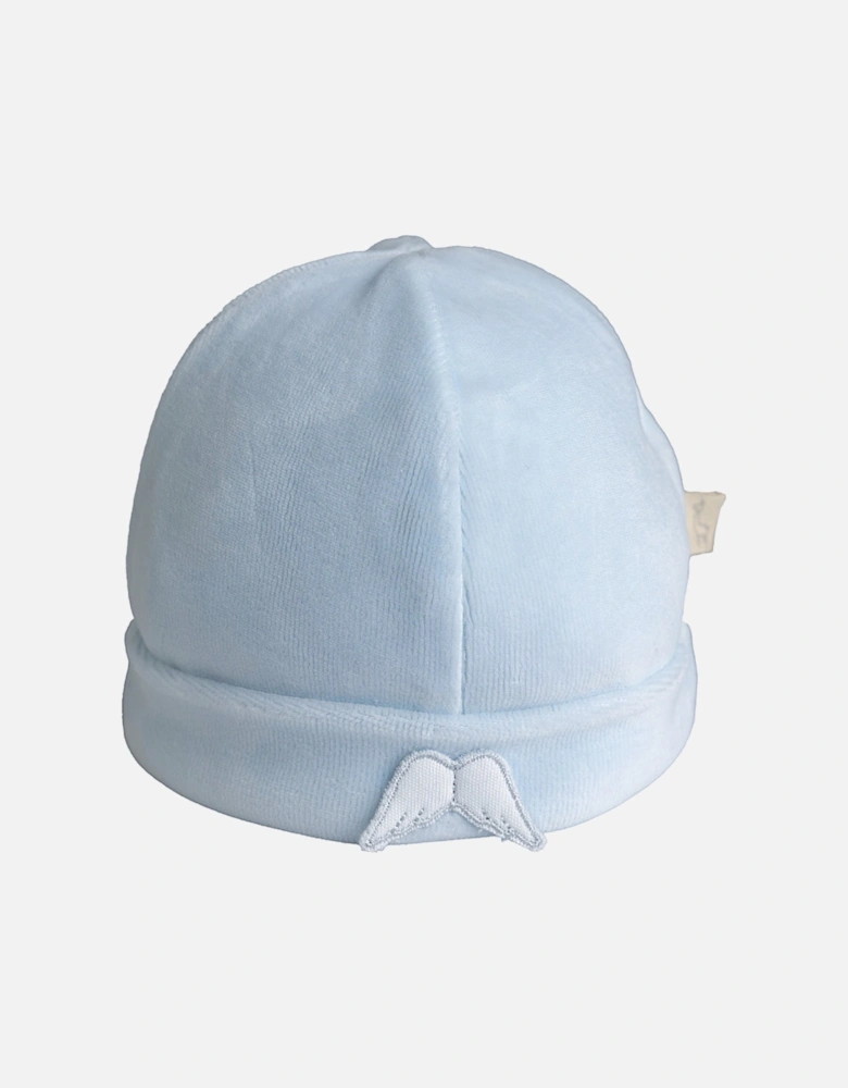 Blue Angel Wing Velour Hat