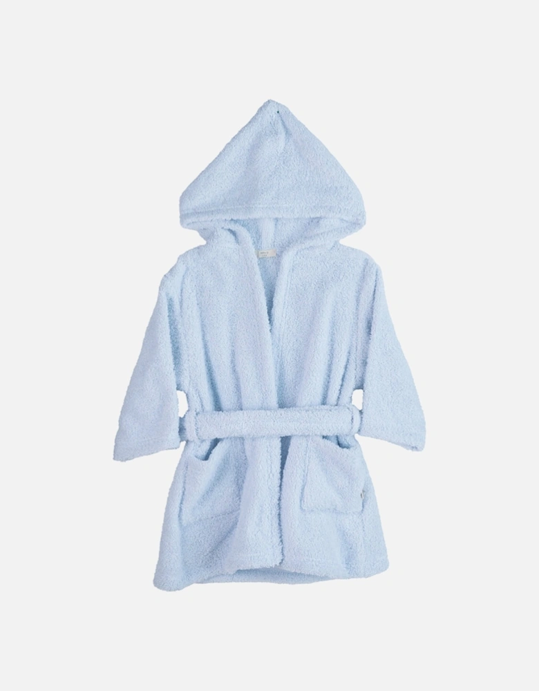 Blue Angel Wing Towelling Bathrobe