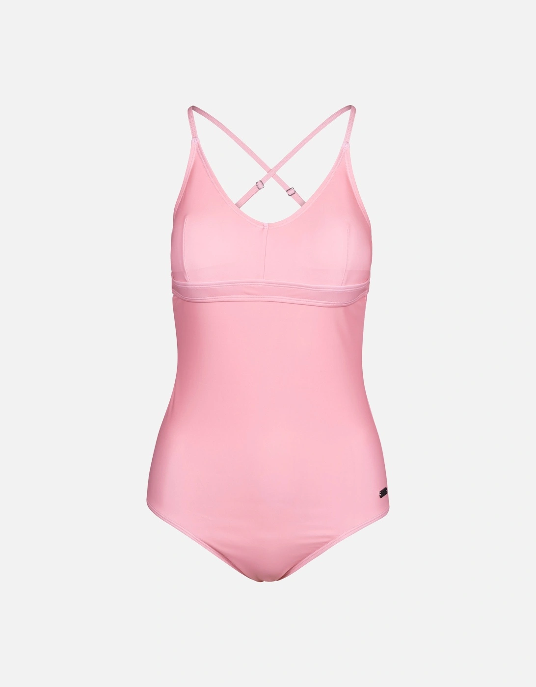 Women's Trespass Womens/Ladies Mimi Plain One Piece Swimsuit - Pink - Size: M