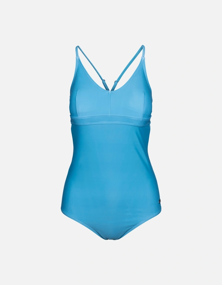 Womens/Ladies Mimi Plain One Piece Swimsuit