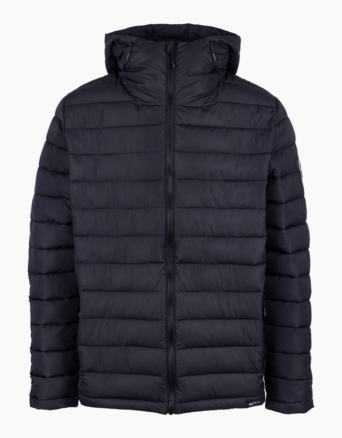 Trespass Men's Black Gerald Dlx Eco Friendly Padded Jacket - : 42/Regular Xl