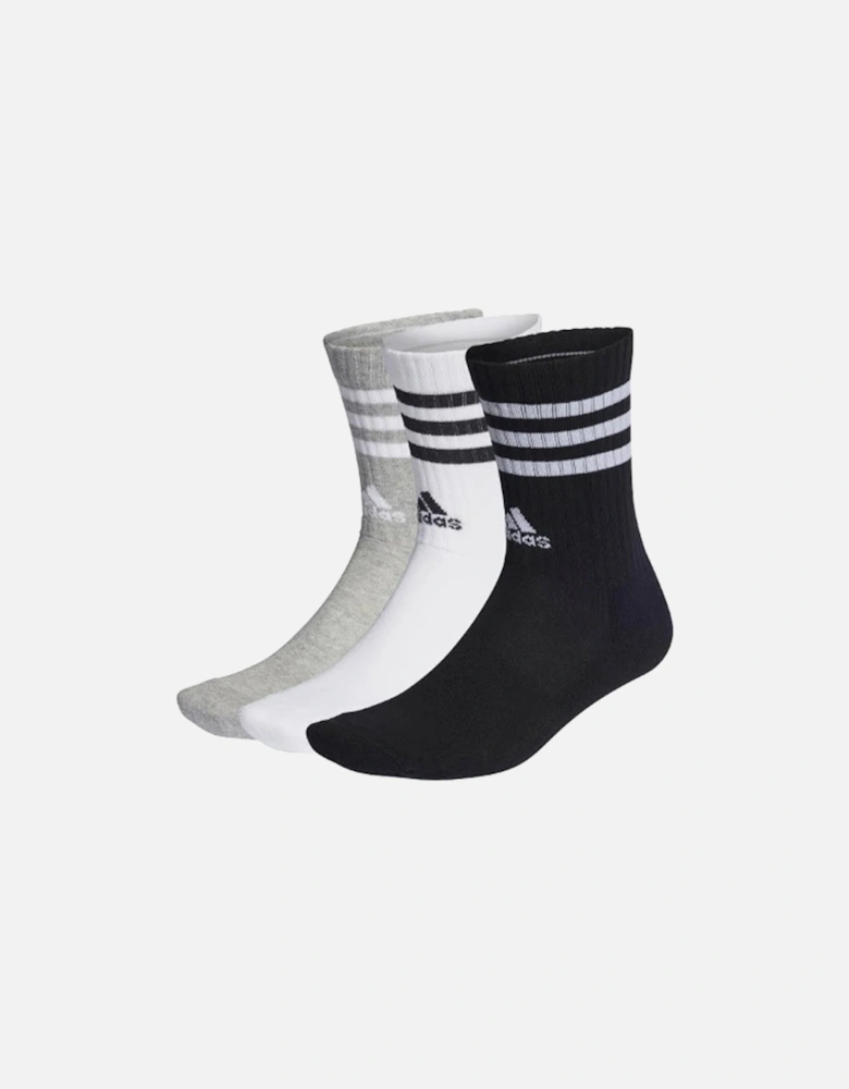 Unisex Adult Crew Socks (Pack of 3)