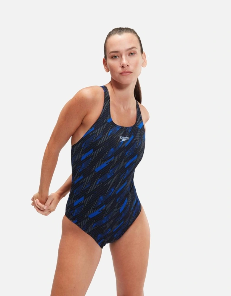 Womens/Ladies Hyperboom Medalist All-Over Print One Piece Swimsuit