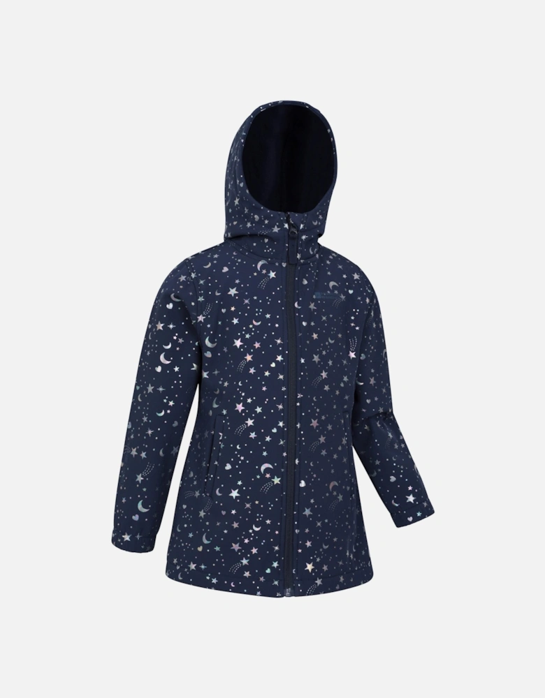 Childrens/Kids Exodus Stars Long Length Soft Shell Jacket