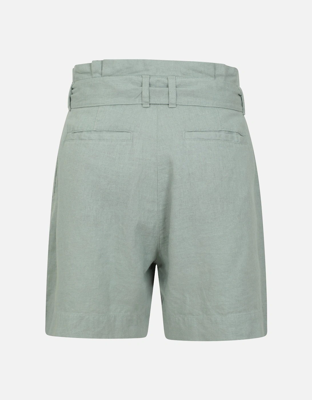 Womens/Ladies Oatley Linen Blend Shorts