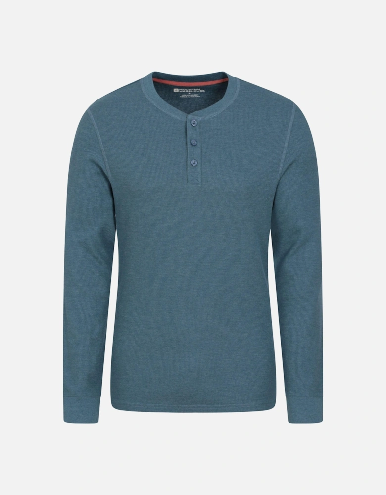 Mens Selby Waffle Henley T-Shirt