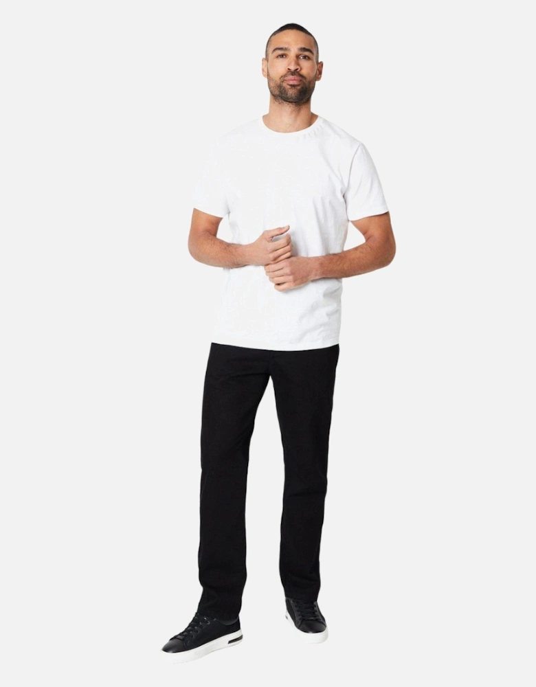 Mens Plain Straight Jeans