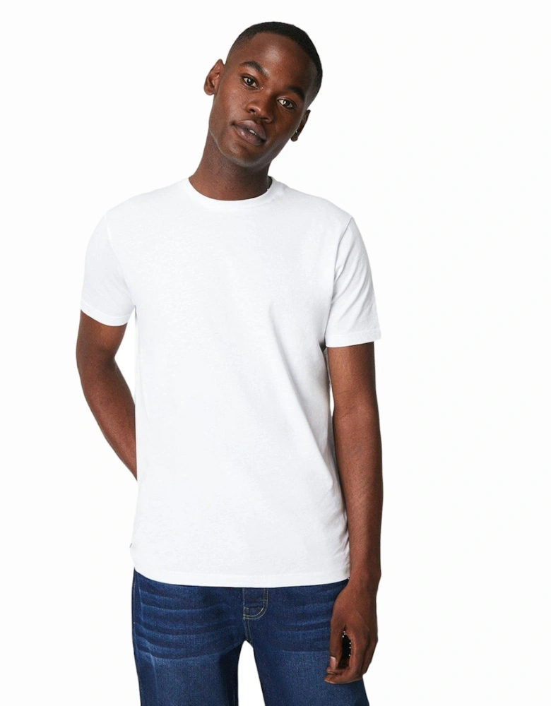 Mens Plain Cotton Crew Neck T-Shirt