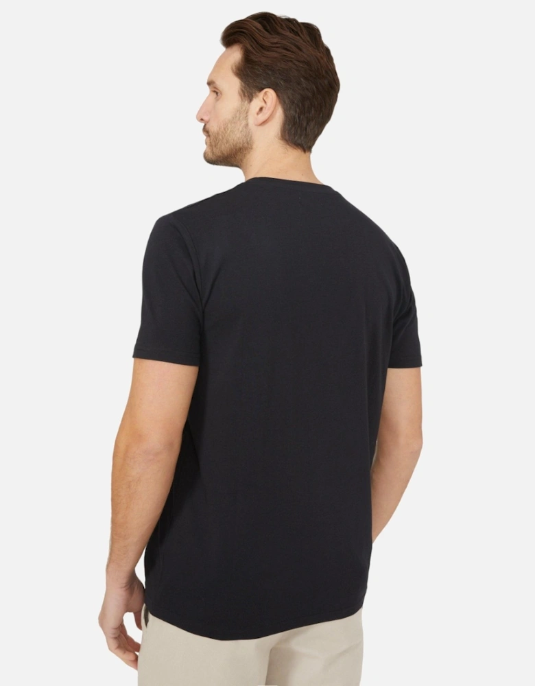 Mens Plain Cotton Crew Neck T-Shirt