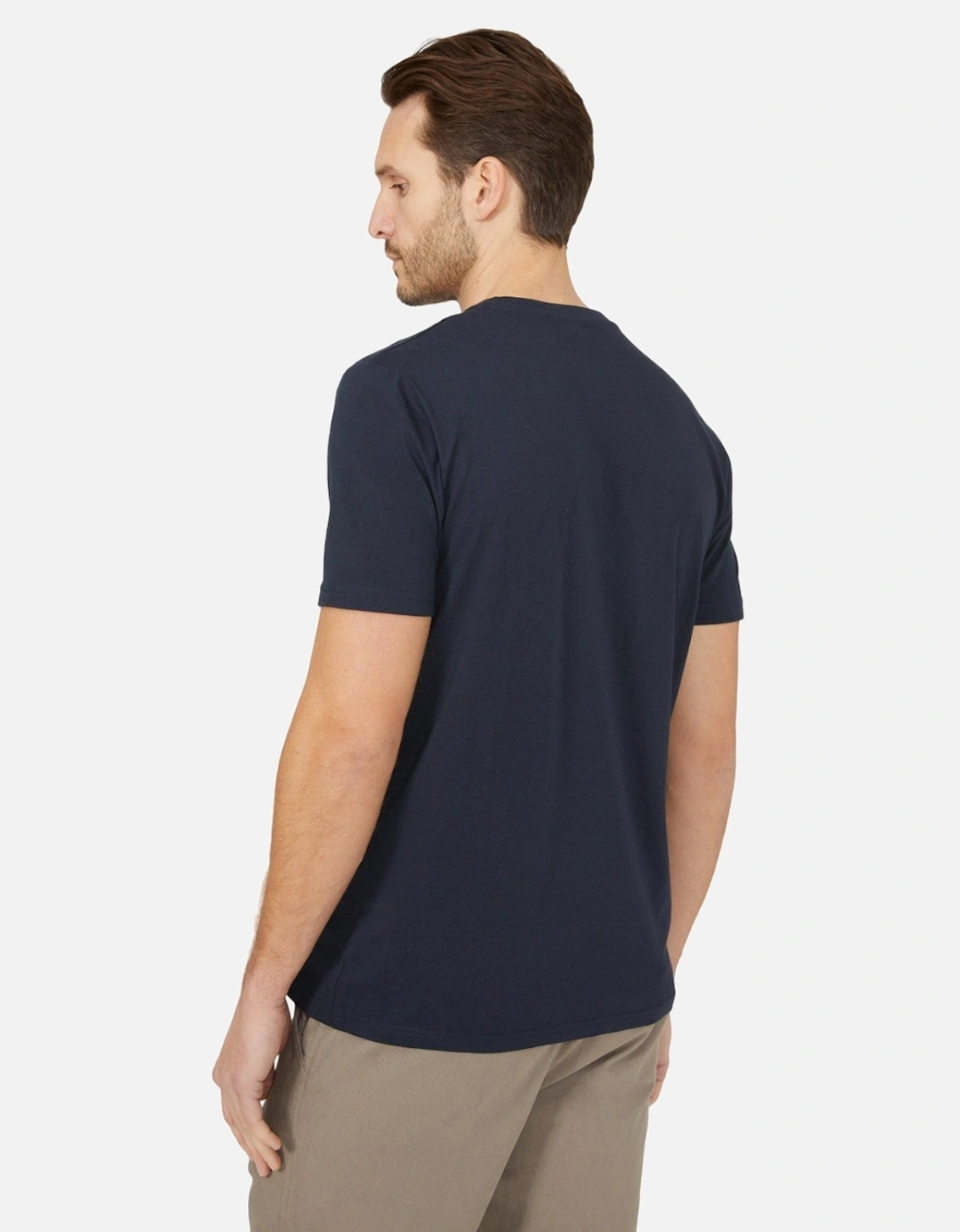 Mens Plain Cotton Crew Neck T-Shirt