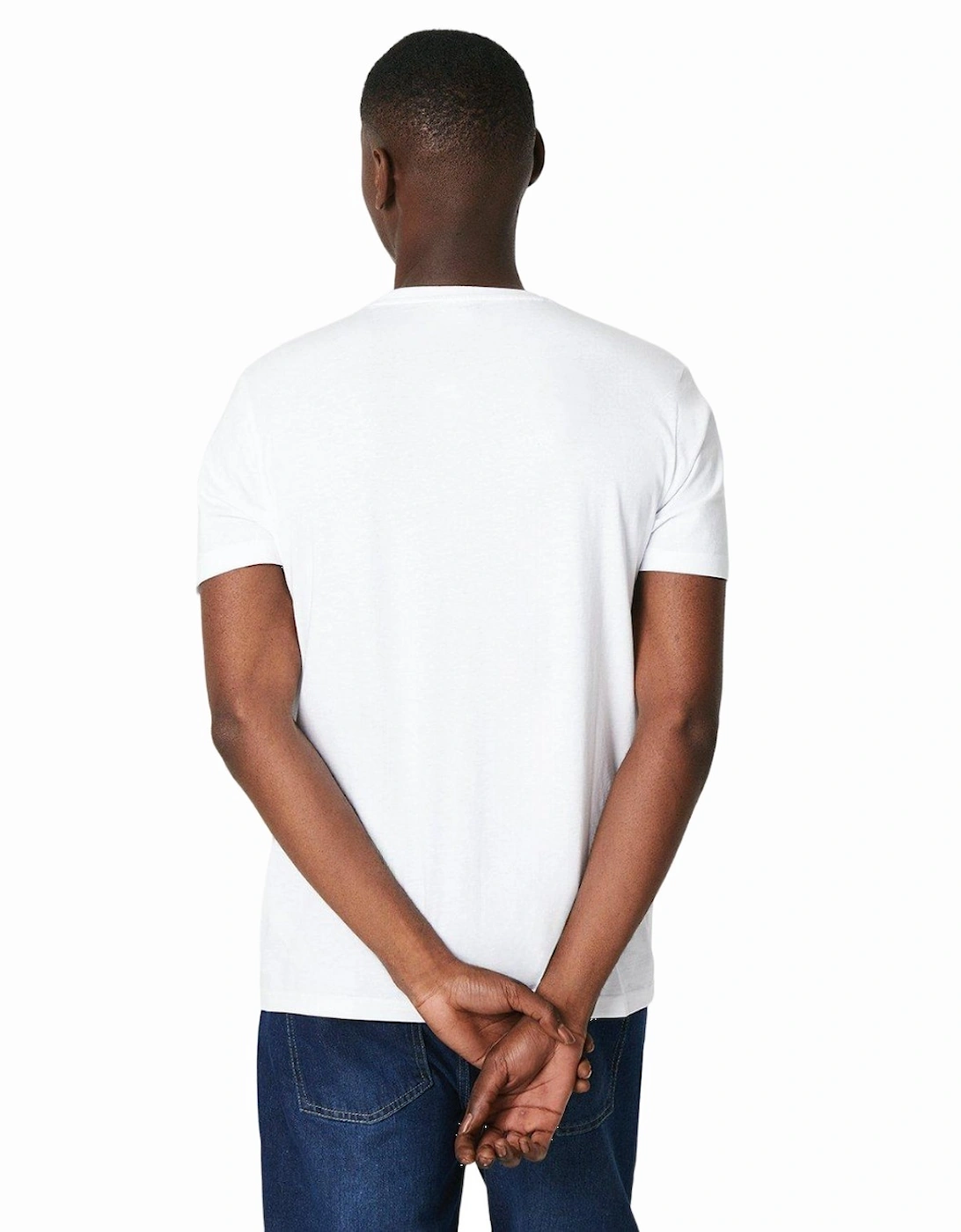 Mens Plain Cotton Crew Neck T-Shirt