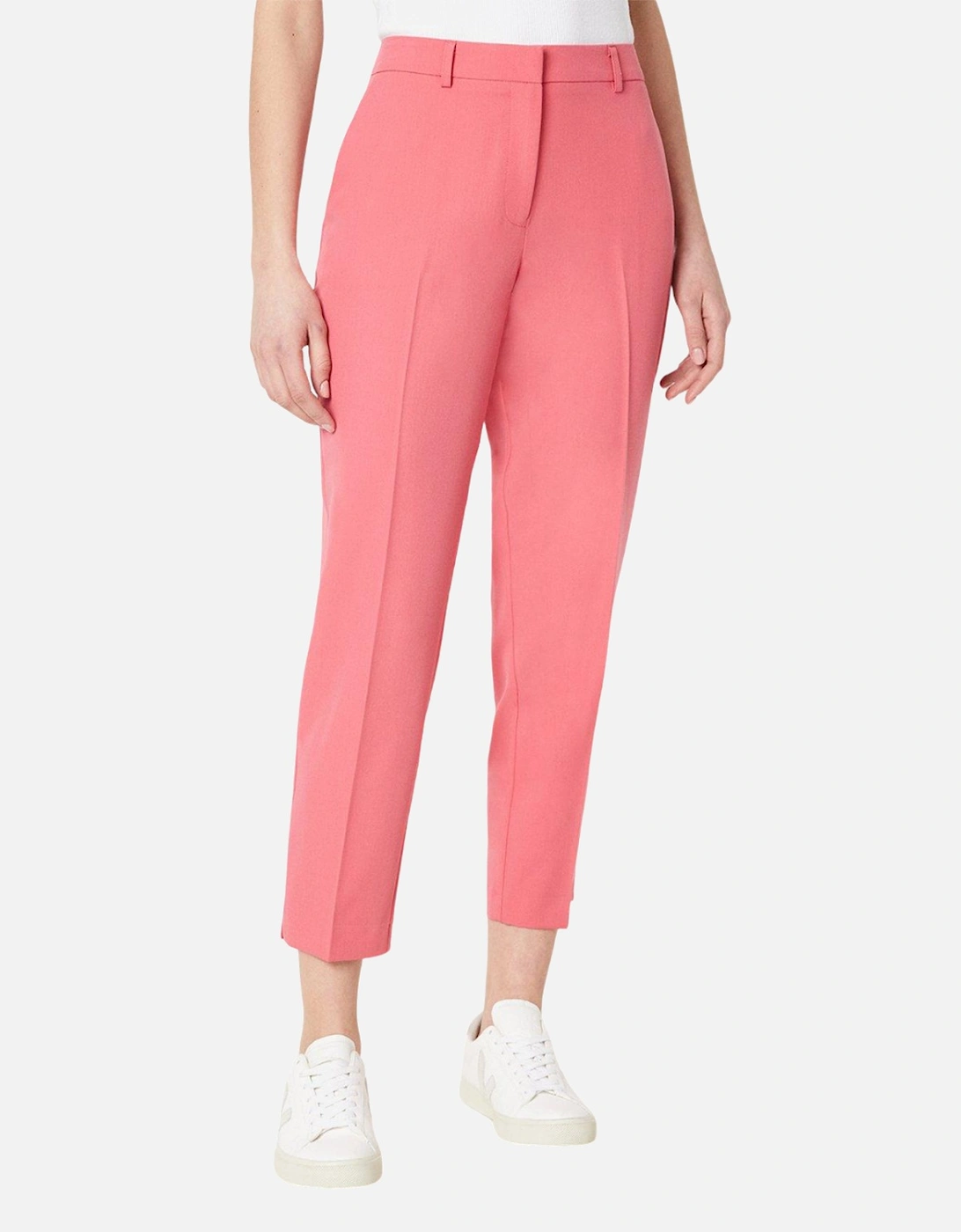 Womens/Ladies Ankle Grazer Trousers, 4 of 3