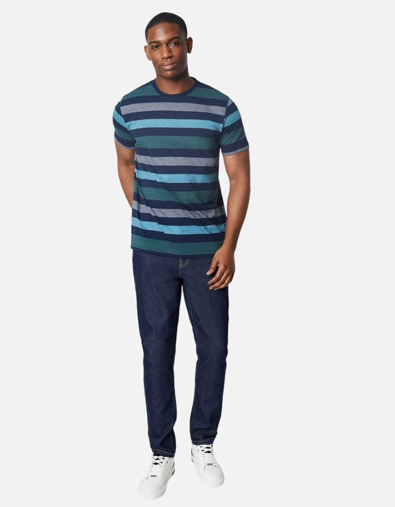 Mens Feeder Block Stripe T-Shirt