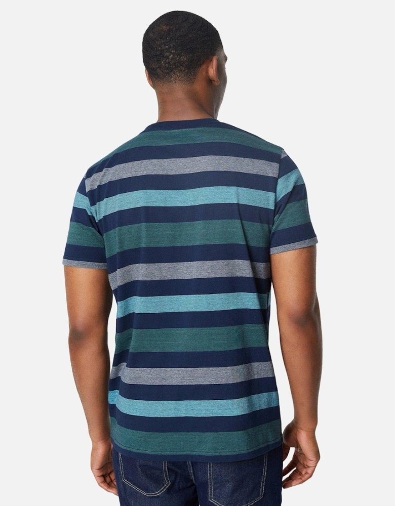 Mens Feeder Block Stripe T-Shirt