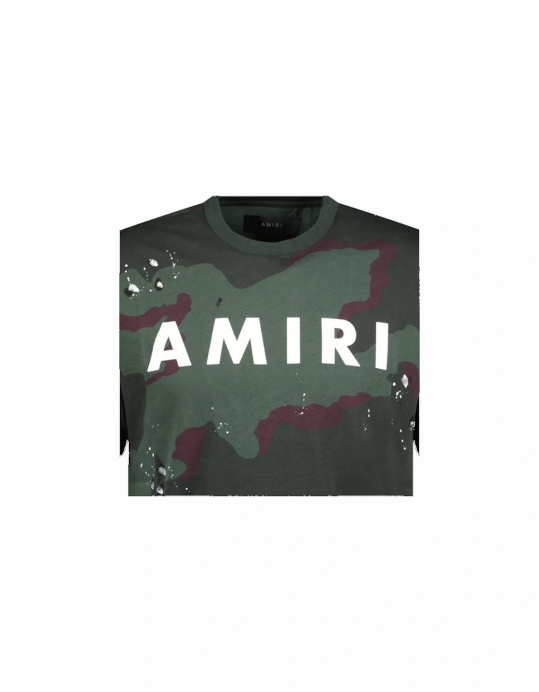 Army Logo T-Shirt Camo Green