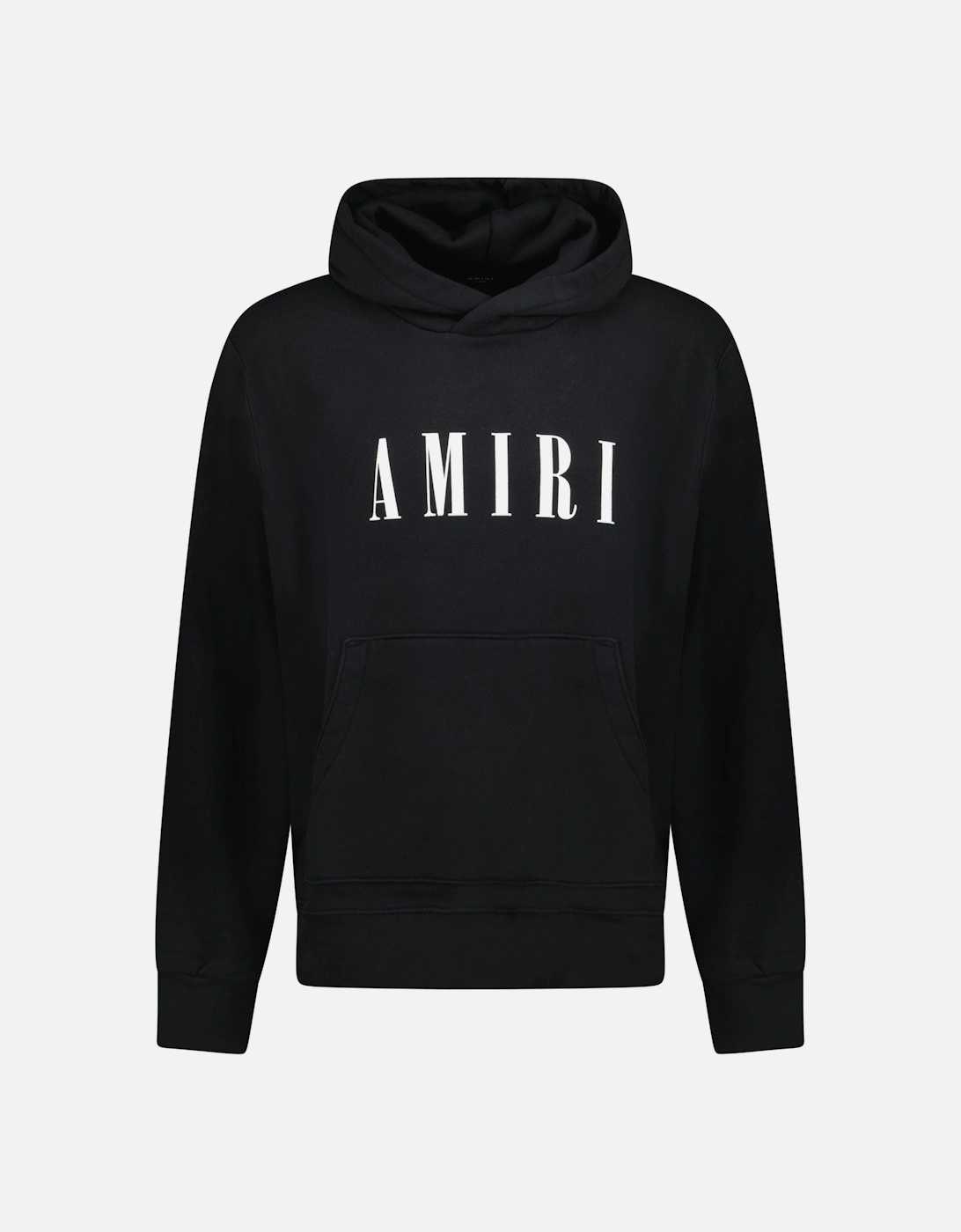 White Core Logo Printed Hooded Sweatshirt Black, 3 of 2