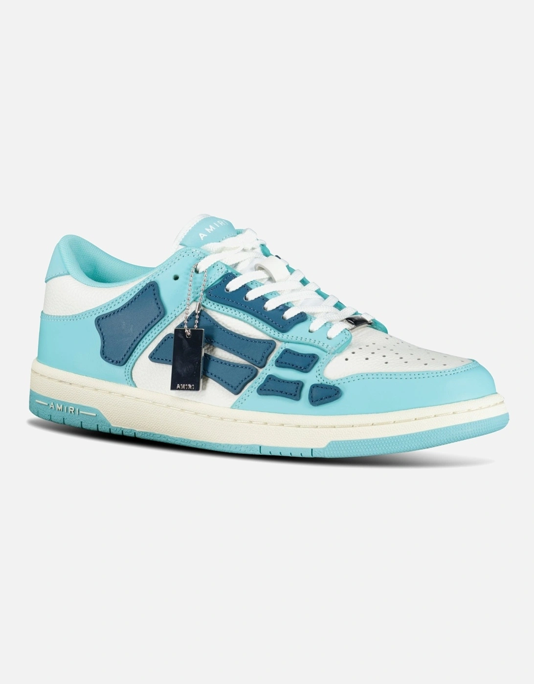 Skeleton Low Top Trainers Baby Slate Blue