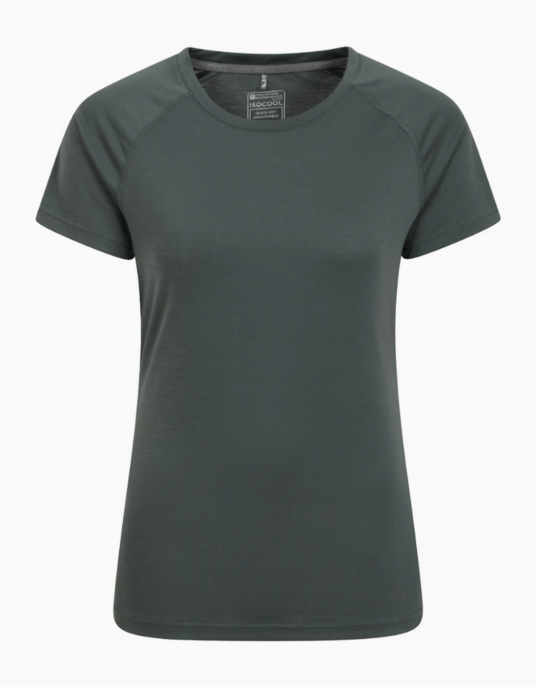 Mountain Warehouse Women's Green / Quick Dry T-Shirt - Size: 12